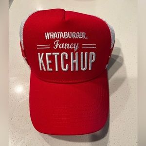 Whataburger fancy ketchup hat NEW
